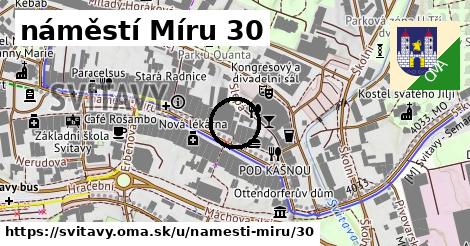 náměstí Míru 30, Svitavy