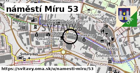 náměstí Míru 53, Svitavy