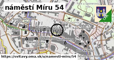 náměstí Míru 54, Svitavy