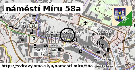 náměstí Míru 58a, Svitavy