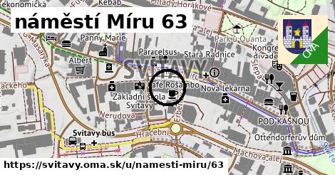 náměstí Míru 63, Svitavy