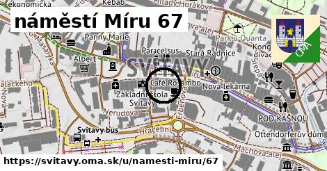 náměstí Míru 67, Svitavy