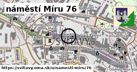 náměstí Míru 76, Svitavy