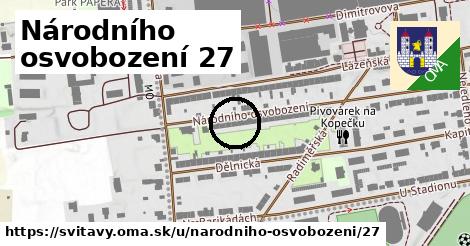 Národního osvobození 27, Svitavy