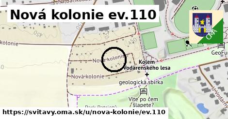 Nová kolonie ev.110, Svitavy