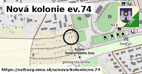 Nová kolonie ev.74, Svitavy