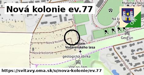 Nová kolonie ev.77, Svitavy