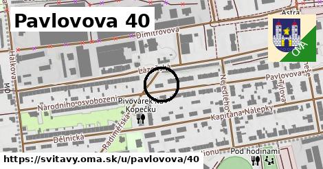 Pavlovova 40, Svitavy