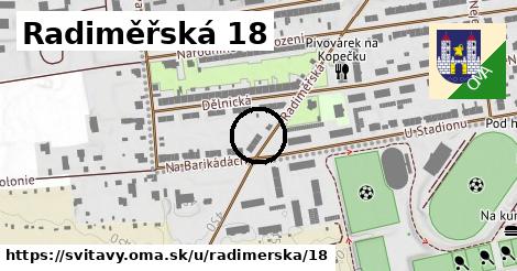 Radiměřská 18, Svitavy