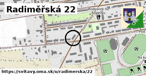 Radiměřská 22, Svitavy