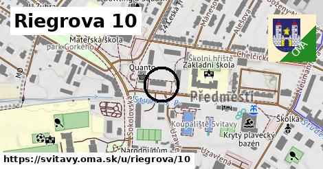 Riegrova 10, Svitavy