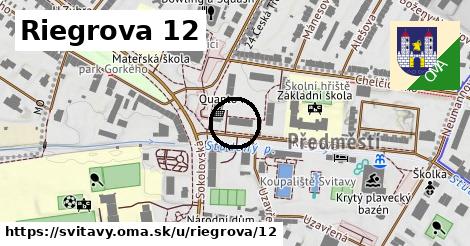 Riegrova 12, Svitavy