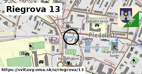 Riegrova 13, Svitavy