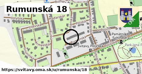 Rumunská 18, Svitavy