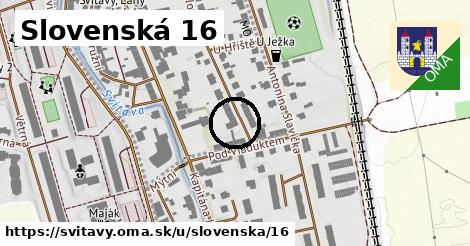 Slovenská 16, Svitavy