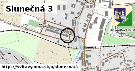 Slunečná 3, Svitavy