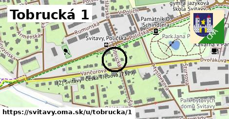 Tobrucká 1, Svitavy