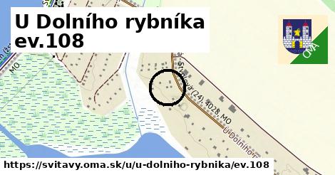 U Dolního rybníka ev.108, Svitavy