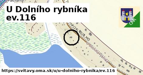 U Dolního rybníka ev.116, Svitavy