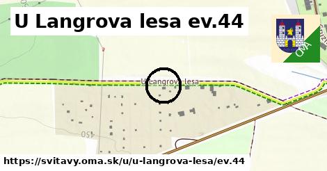 U Langrova lesa ev.44, Svitavy
