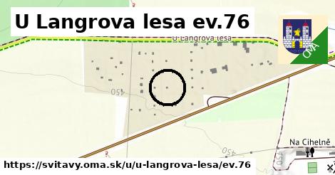 U Langrova lesa ev.76, Svitavy