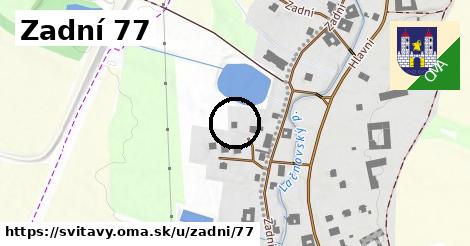 Zadní 77, Svitavy