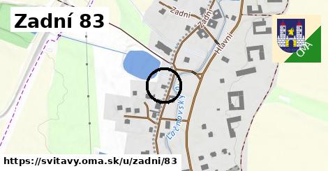 Zadní 83, Svitavy
