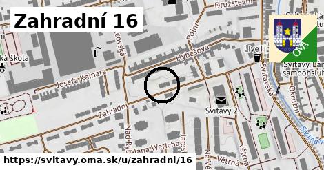 Zahradní 16, Svitavy