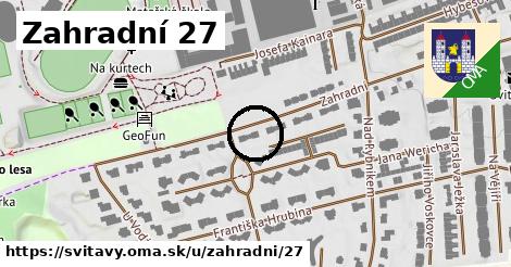 Zahradní 27, Svitavy