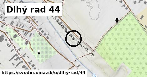 Dlhý rad 44, Svodín