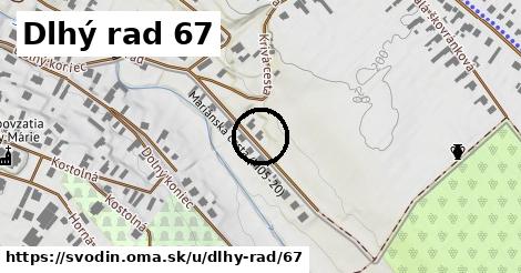 Dlhý rad 67, Svodín