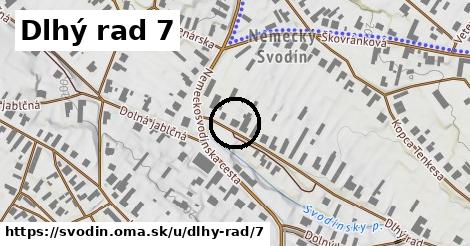 Dlhý rad 7, Svodín