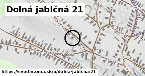 Dolná jablčná 21, Svodín