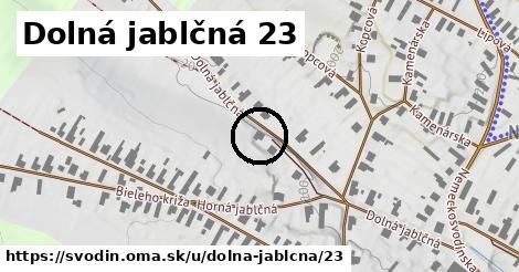 Dolná jablčná 23, Svodín