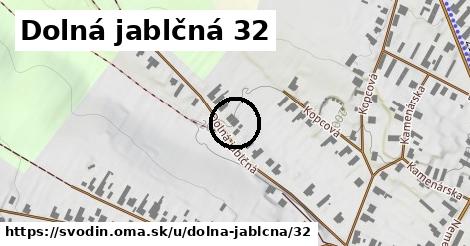 Dolná jablčná 32, Svodín