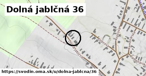 Dolná jablčná 36, Svodín