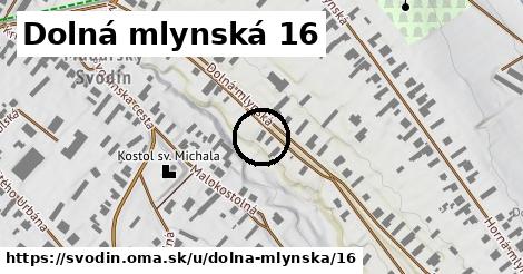 Dolná mlynská 16, Svodín