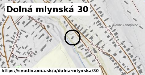 Dolná mlynská 30, Svodín