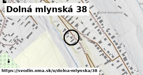 Dolná mlynská 38, Svodín