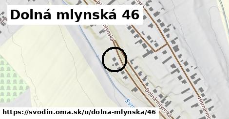 Dolná mlynská 46, Svodín