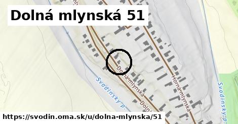 Dolná mlynská 51, Svodín