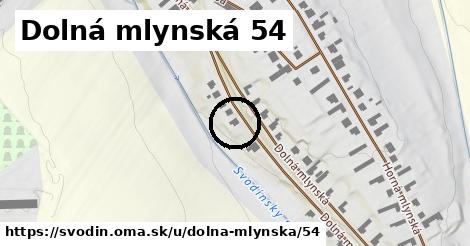 Dolná mlynská 54, Svodín