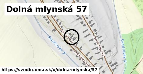 Dolná mlynská 57, Svodín