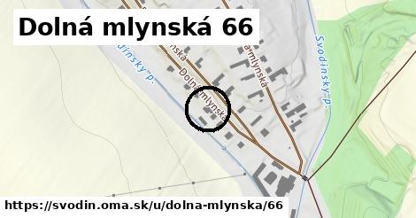 Dolná mlynská 66, Svodín