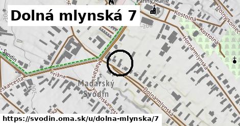 Dolná mlynská 7, Svodín