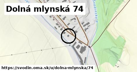 Dolná mlynská 74, Svodín
