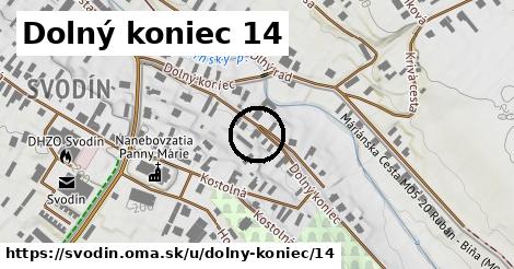 Dolný koniec 14, Svodín