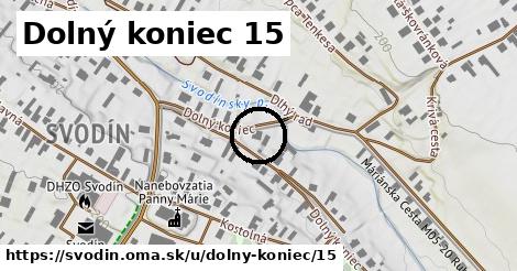 Dolný koniec 15, Svodín