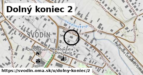 Dolný koniec 2, Svodín