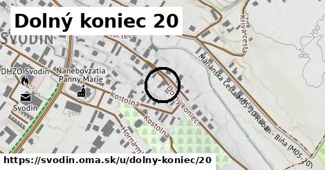 Dolný koniec 20, Svodín